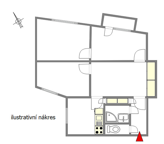 Prodej bytu 3+1 83 m² – fotografie 4