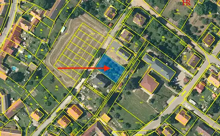 Prodej stavebního pozemku 620 m², Načeradec, okres Benešov