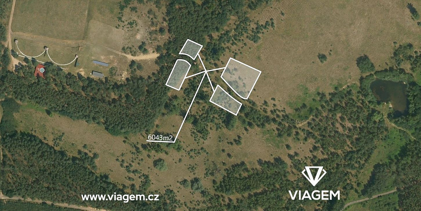 Prodej lesa 3 021 m²