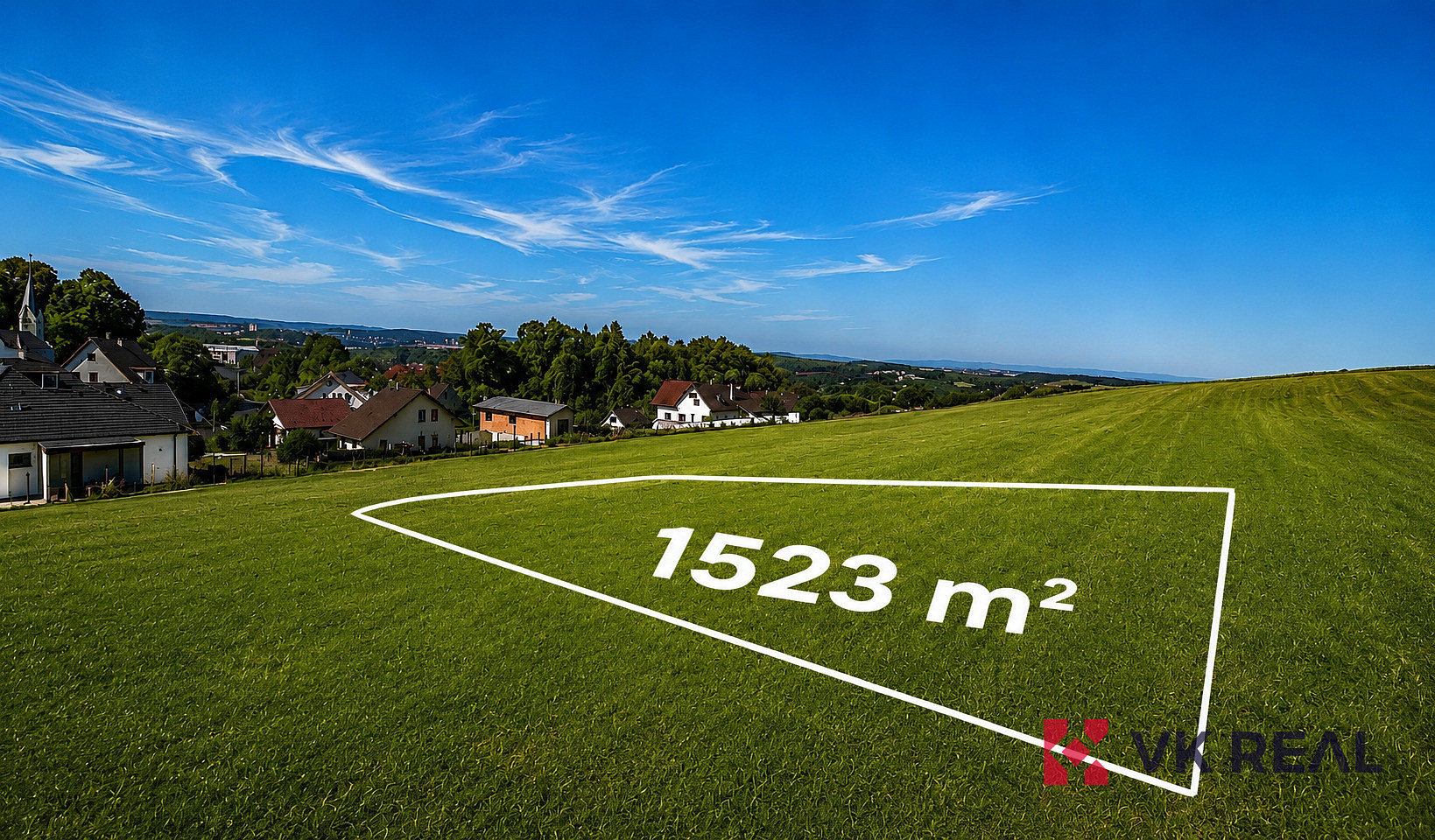 Prodej stavebního pozemku 1 523 m² – fotografie 2