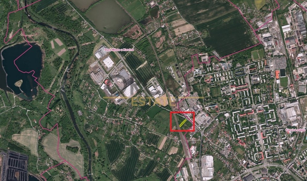 Prodej komerčního pozemku 2 824 m², Karviná – náhled fotky 3