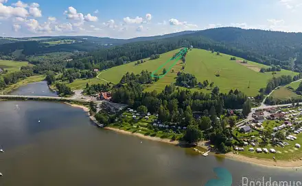 Prodej komerčního pozemku 10 831 m², Frymburk, okres Český Krumlov
