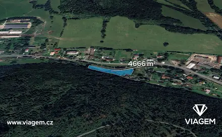 Prodej stavebního pozemku 1 166 m², Město Albrechtice, okres Bruntál
