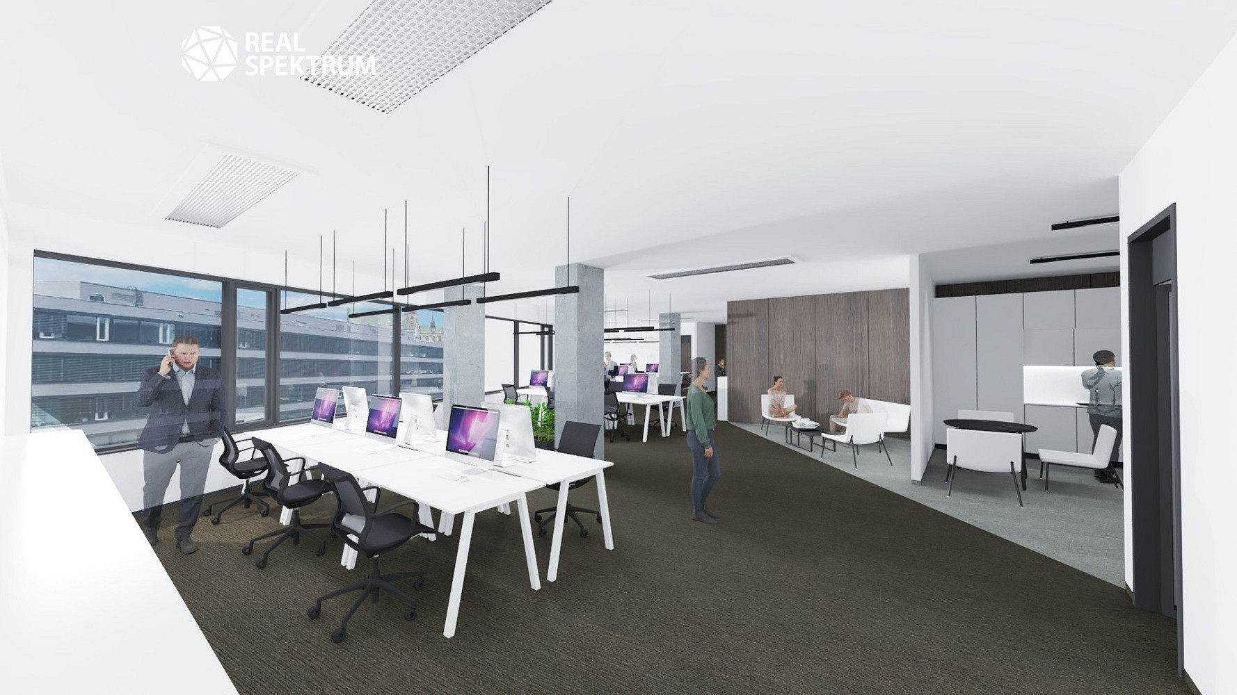 Pronájem kanceláře 160 m² – fotografie 4