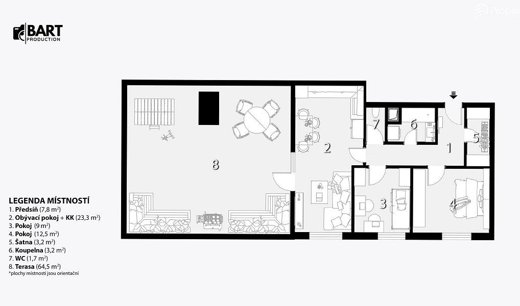 Prodej bytu 3+kk 129 m², Brno – náhled fotky 7