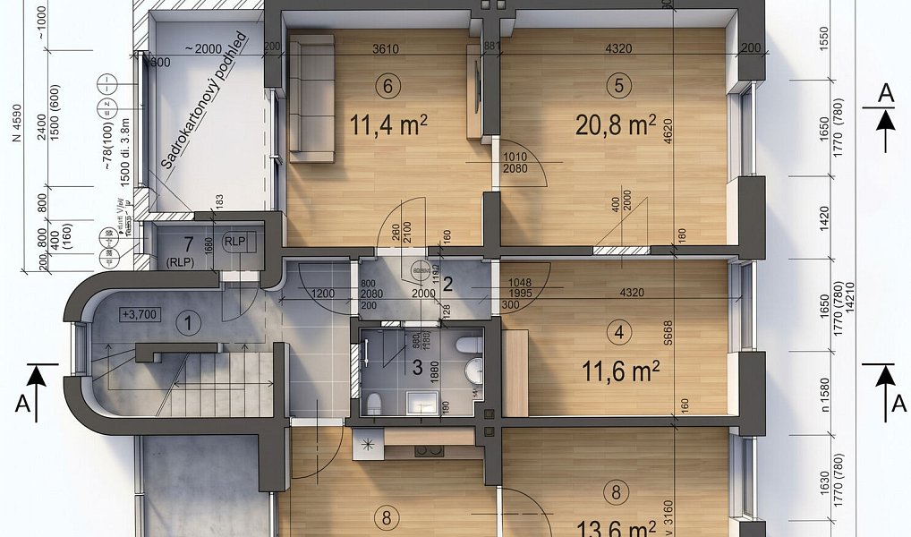 Prodej domu 200 m² s pozemkem 503 m², Brno – náhled fotky 7