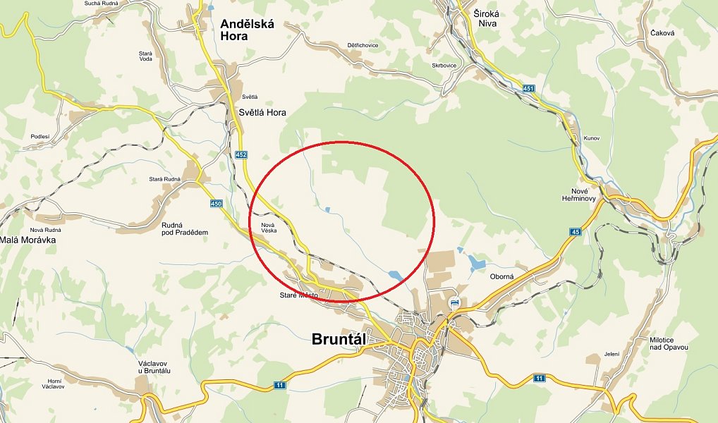 Prodej lesa 11 219 m², Staré Město – náhled fotky 2