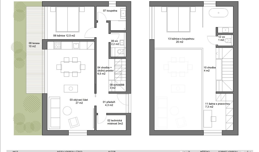 Prodej chaty/chalupy 58 m² s pozemkem 470 m², Babice – náhled fotky 3