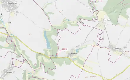 Dražba lesa 1 427 m², Hornice