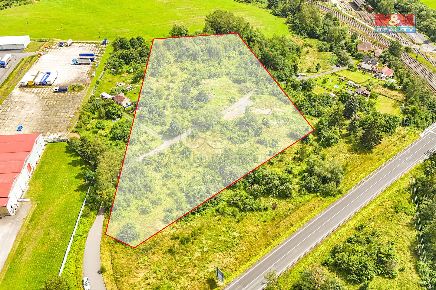 Prodej komerčního pozemku 21 667 m² – fotografie 3
