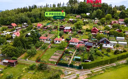Prodej chaty/chalupy 30 m² s pozemkem 418 m², Bystřice nad Pernštejnem, okres Žďár nad Sázavou