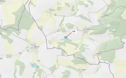 Dražba lesa 6 963 m², Zvěstov