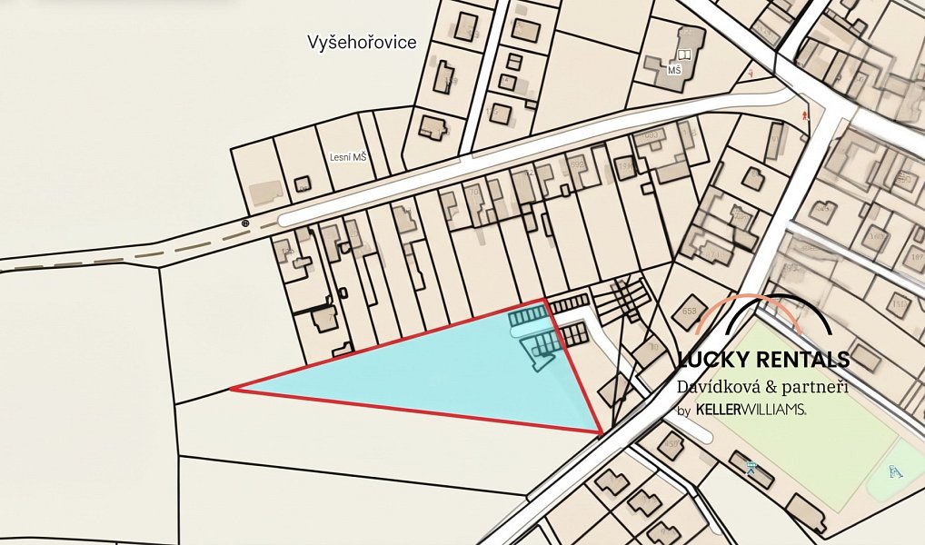 Prodej stavebního pozemku 7 383 m², Vyšehořovice – náhled fotky 4