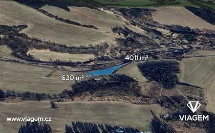 Prodej lesa 4 641 m², Stará Paka, okres Jičín