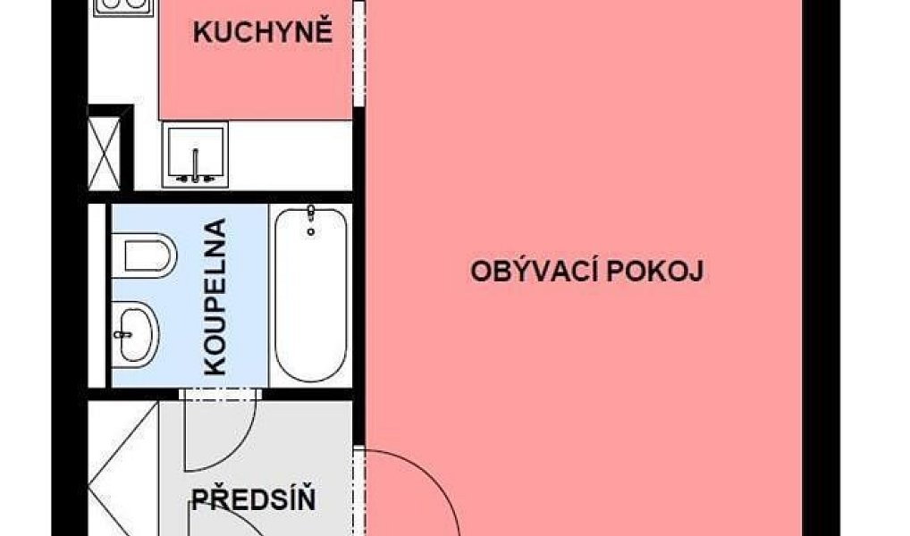 Pronájem bytu 1+kk 31 m², Brno – náhled fotky 5