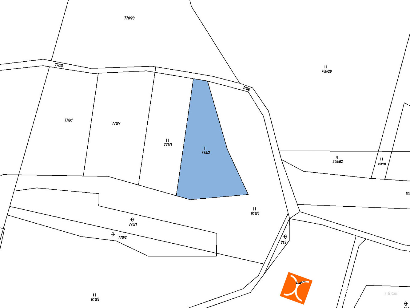 Prodej pozemku 534 m² — photo 2