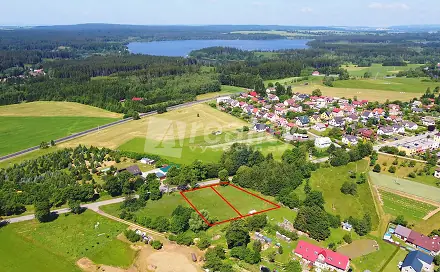 Prodej stavebního pozemku 940 m², Škrdlovice, okres Žďár nad Sázavou