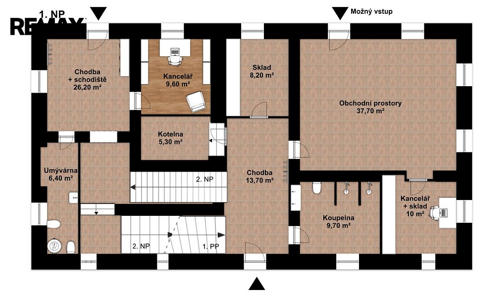Prodej obchodních prostor 260 m², Bratrušov – náhled fotky 5