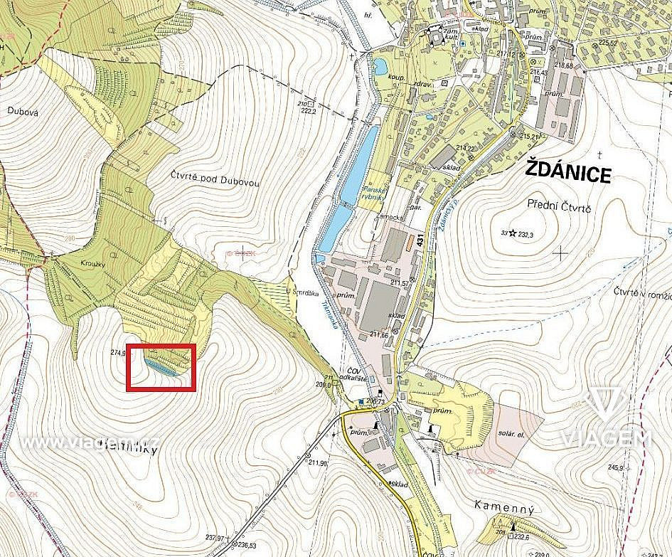 Prodej pole 1 611 m² – fotografie 4