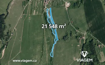 Prodej pole 2 149 m², Újezd, okres Zlín