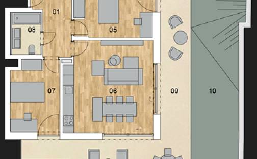 Prodej bytu 4+kk 101 m², Holečkova, Praha 5 - Smíchov