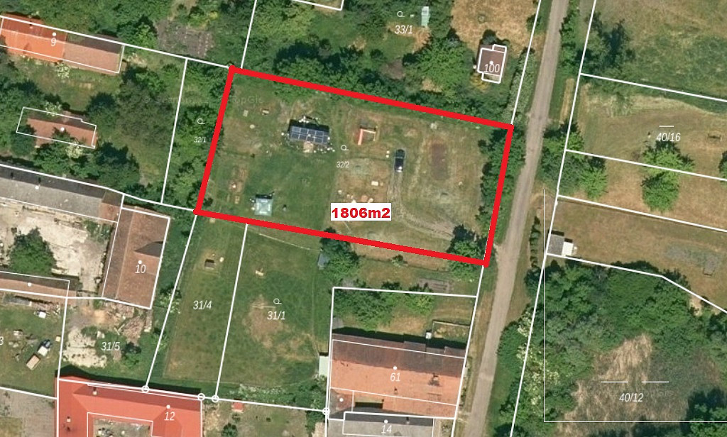 Pronájem zahrady 1 555 m² – fotografie 2