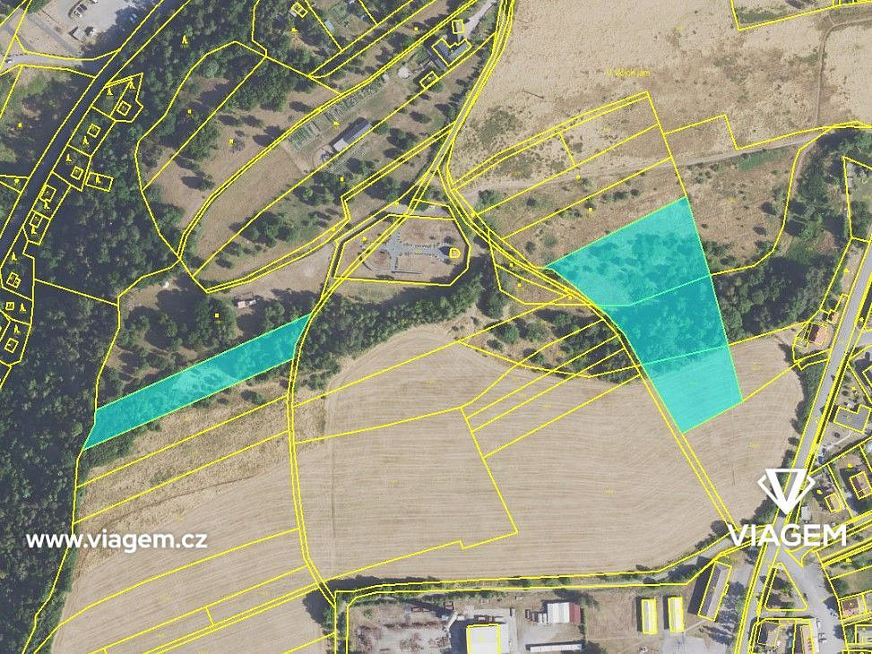 Prodej stavebního pozemku 2 804 m² – pohled 5