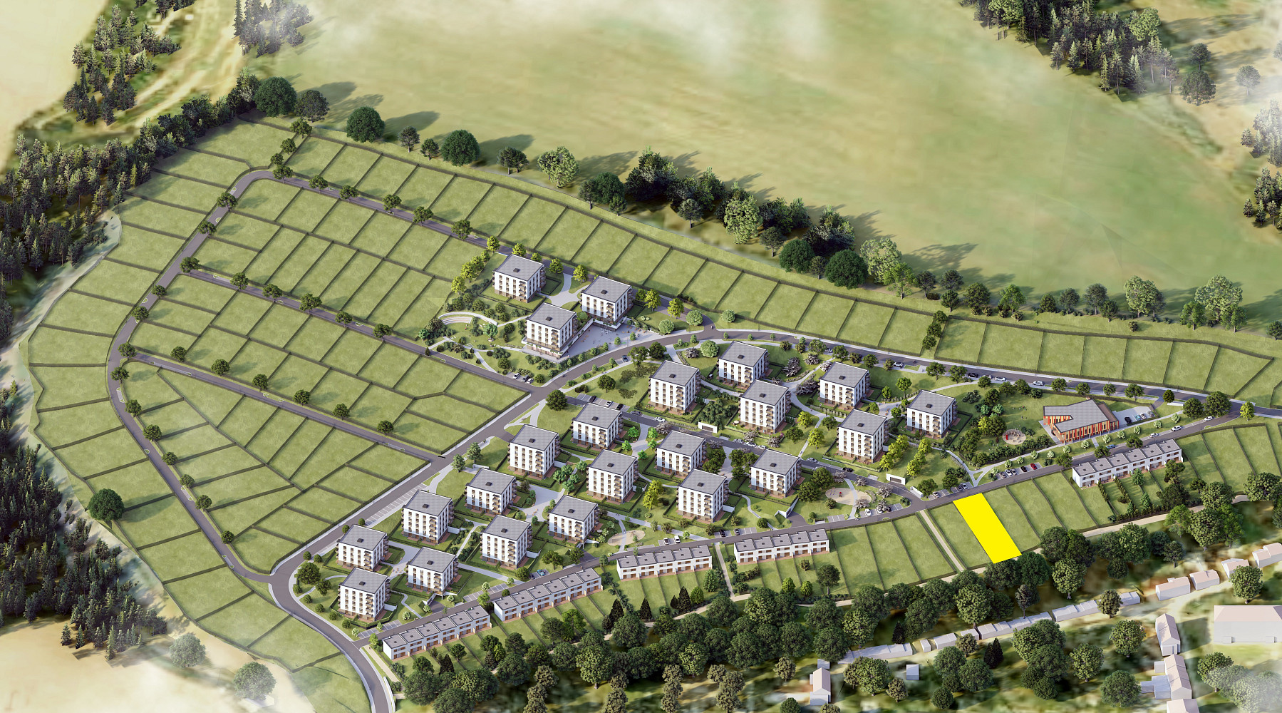 Prodej stavebního pozemku 677 m² – fotografie 2