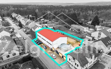 Pronájem skladovacích prostor 355 m², Hodonínská, Dubňany, okres Hodonín