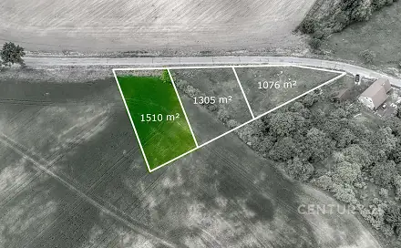 Prodej stavebního pozemku 1 510 m², Chrást, okres Nymburk