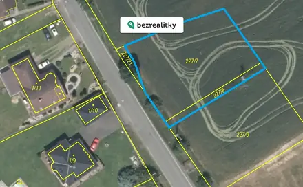 Prodej stavebního pozemku 1 248 m², Hostomice - Radouš, okres Beroun