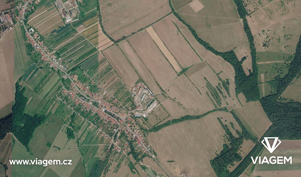 Prodej pole 447 m², Kuželov – náhled fotky 3