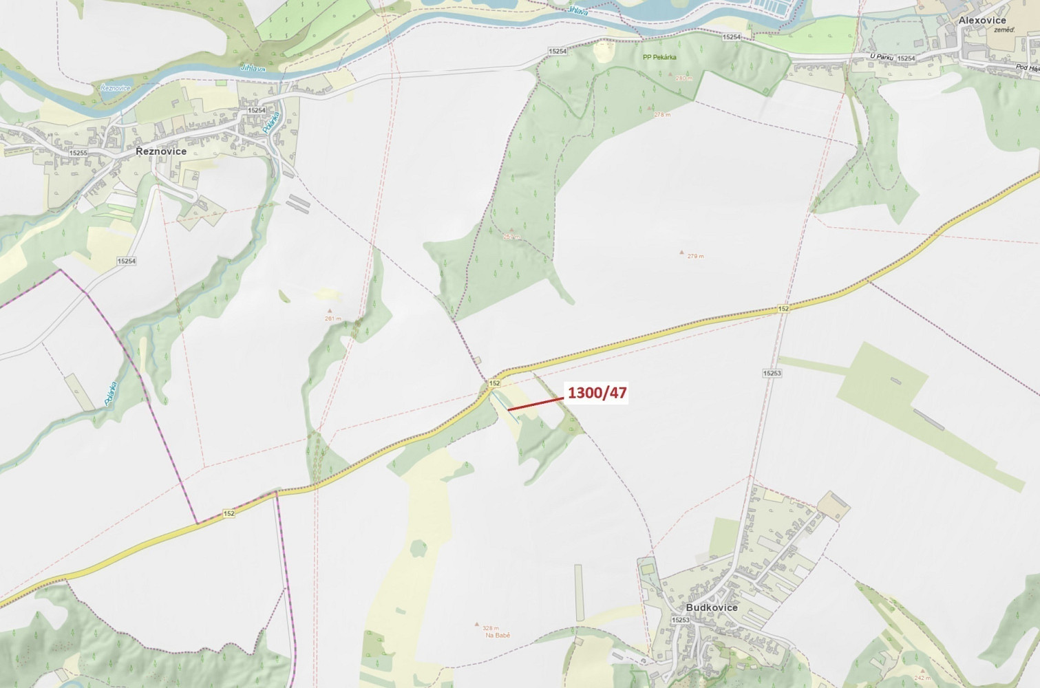 Dražba pozemku 219 m²