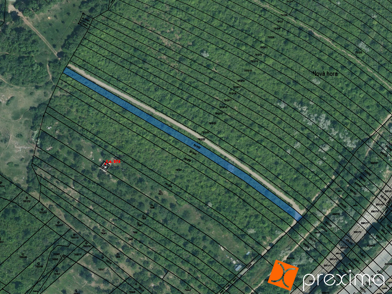 Prodej pole 633 m²