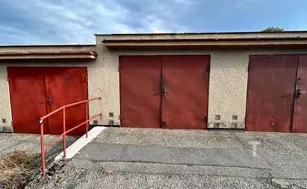 Garáž v blízkosti centra města, Boskovice, okres Blansko