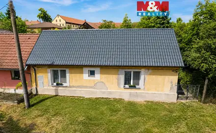 Prodej domu 50 m² s pozemkem 216 m², K Nádraží, Oskořínek, okres Nymburk