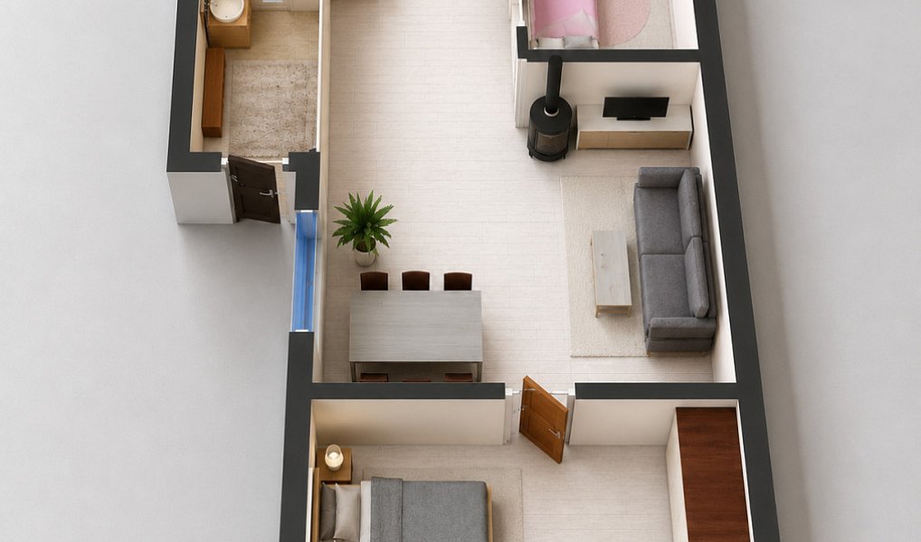 Pronájem domu 60 m² s pozemkem 313 m², Drobovice – náhled fotky 6
