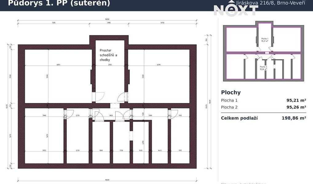 Prodej nájemního domu, činžáku 815 m², Brno – náhled fotky 14