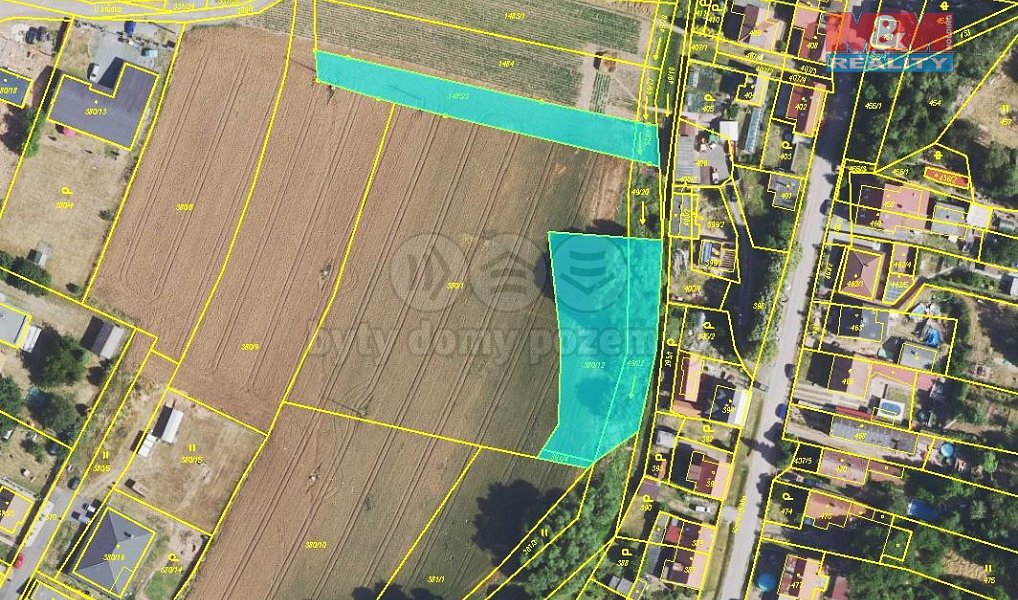 Prodej pole 2 550 m², Lužná – náhled fotky 4