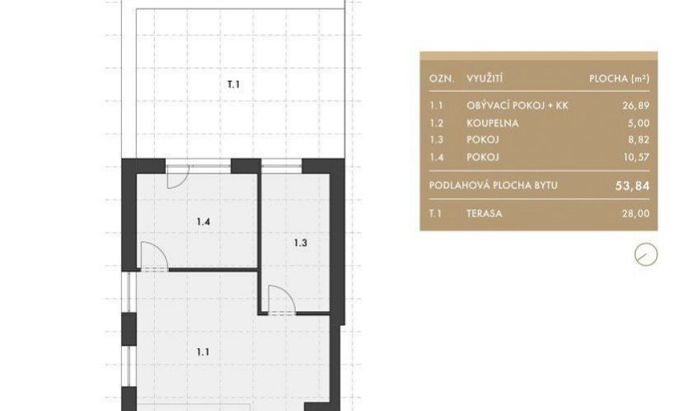 Prodej bytu 3+kk 54 m², Brno – náhled fotky 8