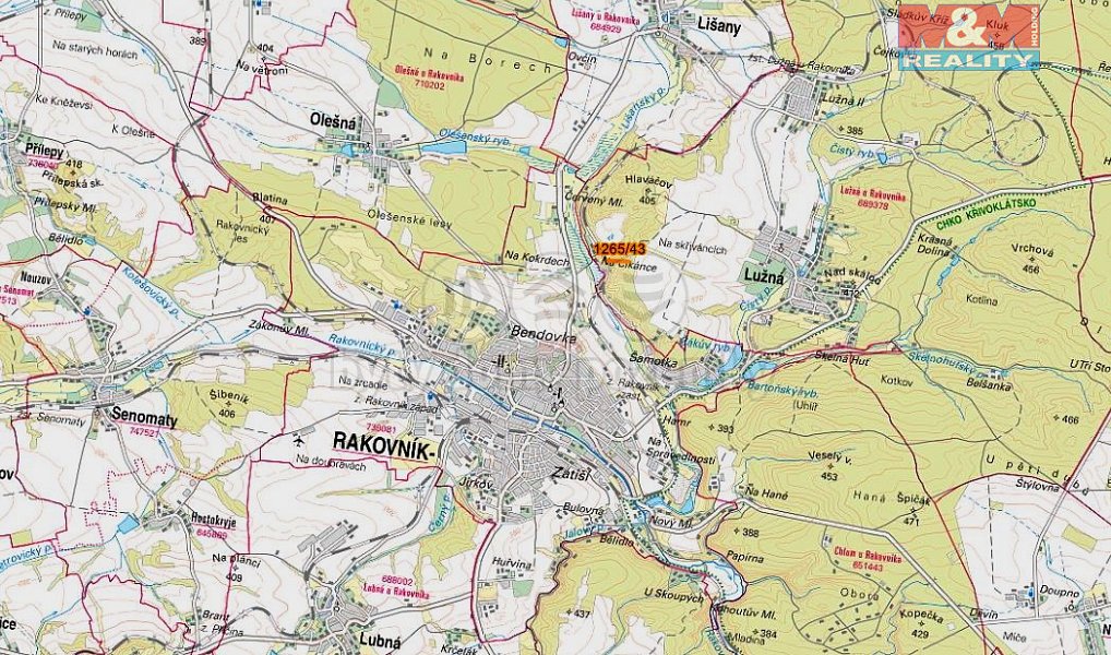 Prodej lesa 3 507 m², Lužná – náhled fotky 5
