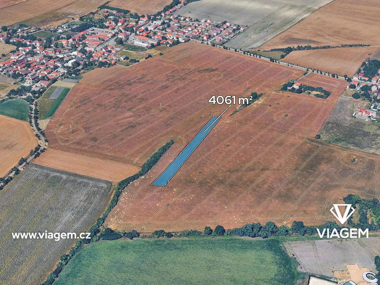 Prodej pole 2 030 m², Kostelní Hlavno