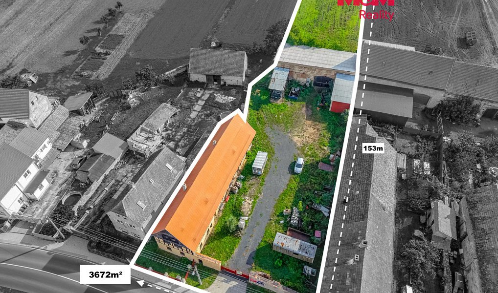 Prodej stavebního pozemku 3 672 m², Křešice – fotka 1 z 30