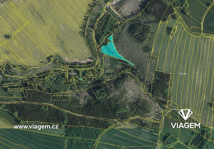 Prodej lesa 1 457 m² – fotografie 3