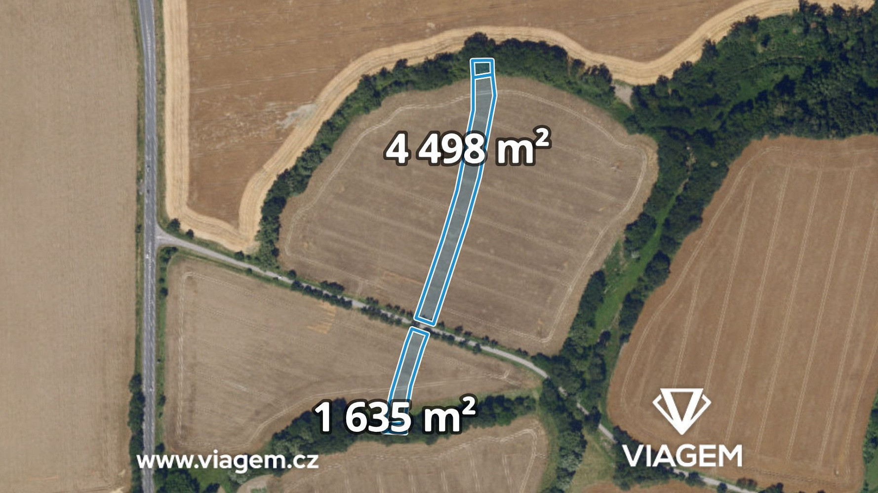 Prodej pole 613 m²