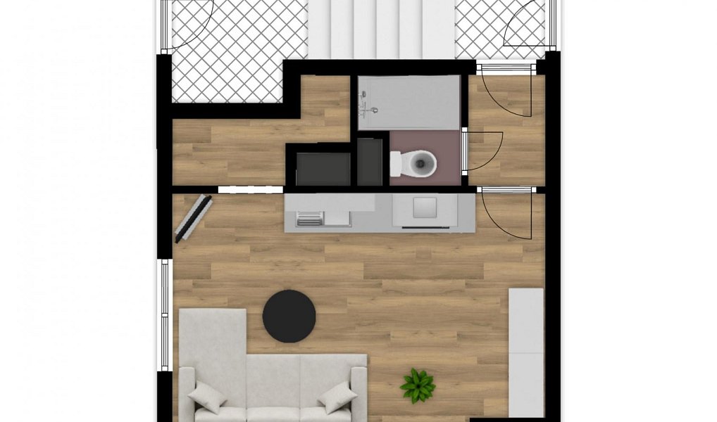 Prodej bytu 1+kk 32 m², Nový Bor – náhled fotky 25