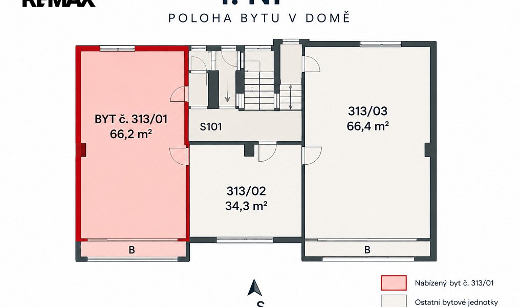 Prodej bytu 3+1 72 m², Jesenice – náhled fotky 8