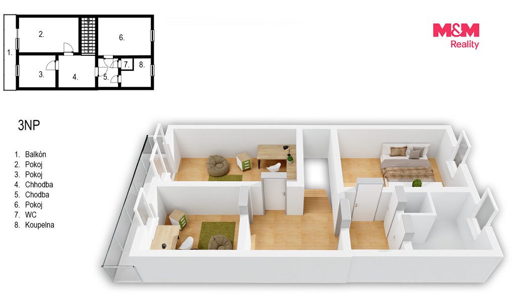 Prodej domu 130 m² s pozemkem 357 m², Tochovice – náhled fotky 10