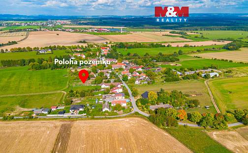 Prodej stavebního pozemku 2 161 m², Malšice - Třebelice, okres Tábor