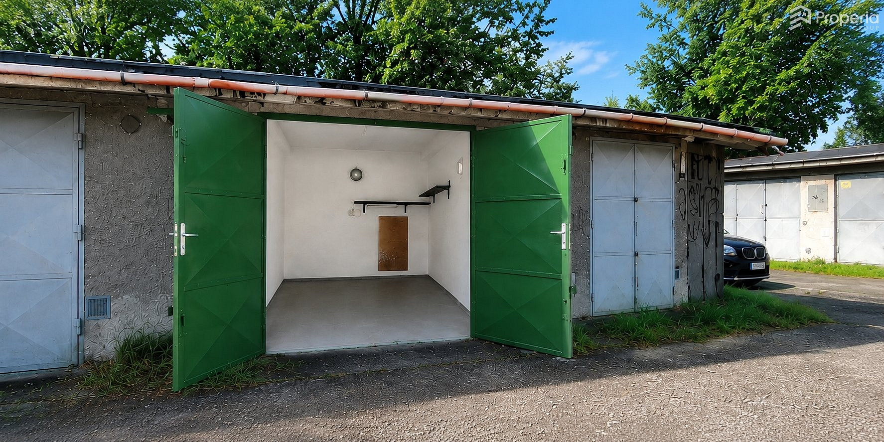 Prodej garáže 19 m2, ostrava - moravská ostrava